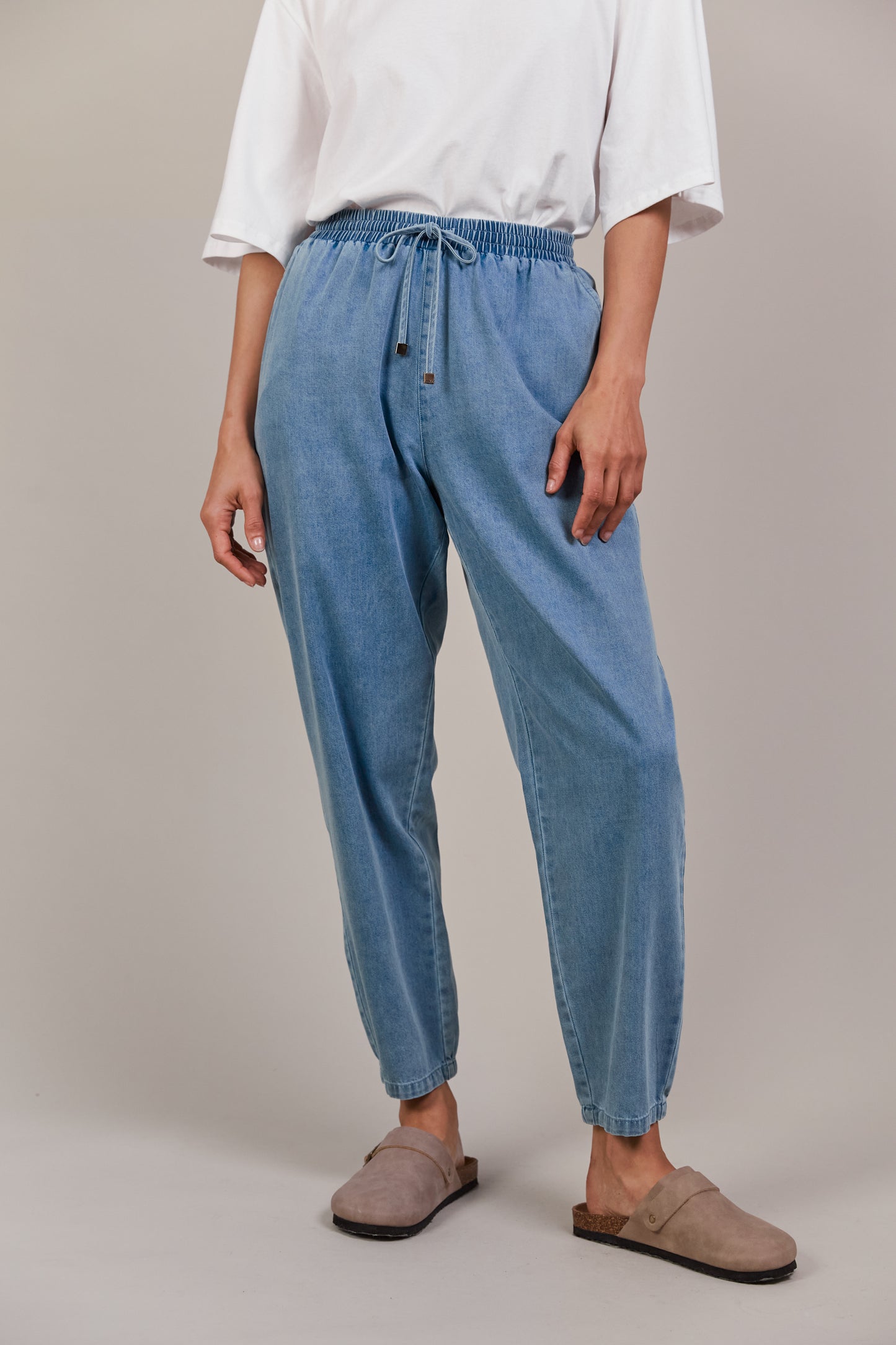 Pepi Relaxed Denim Pant - Denim