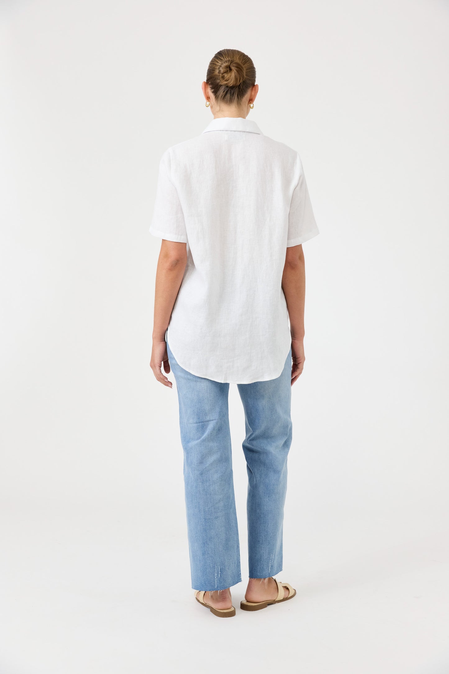 Studio Short Sleeve Shirt - White