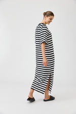 Studio Stripe T-shirt Dress - Indigo