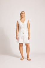 Miramar Vest - White