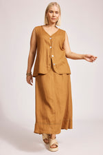 Miramar Vest - Caramel