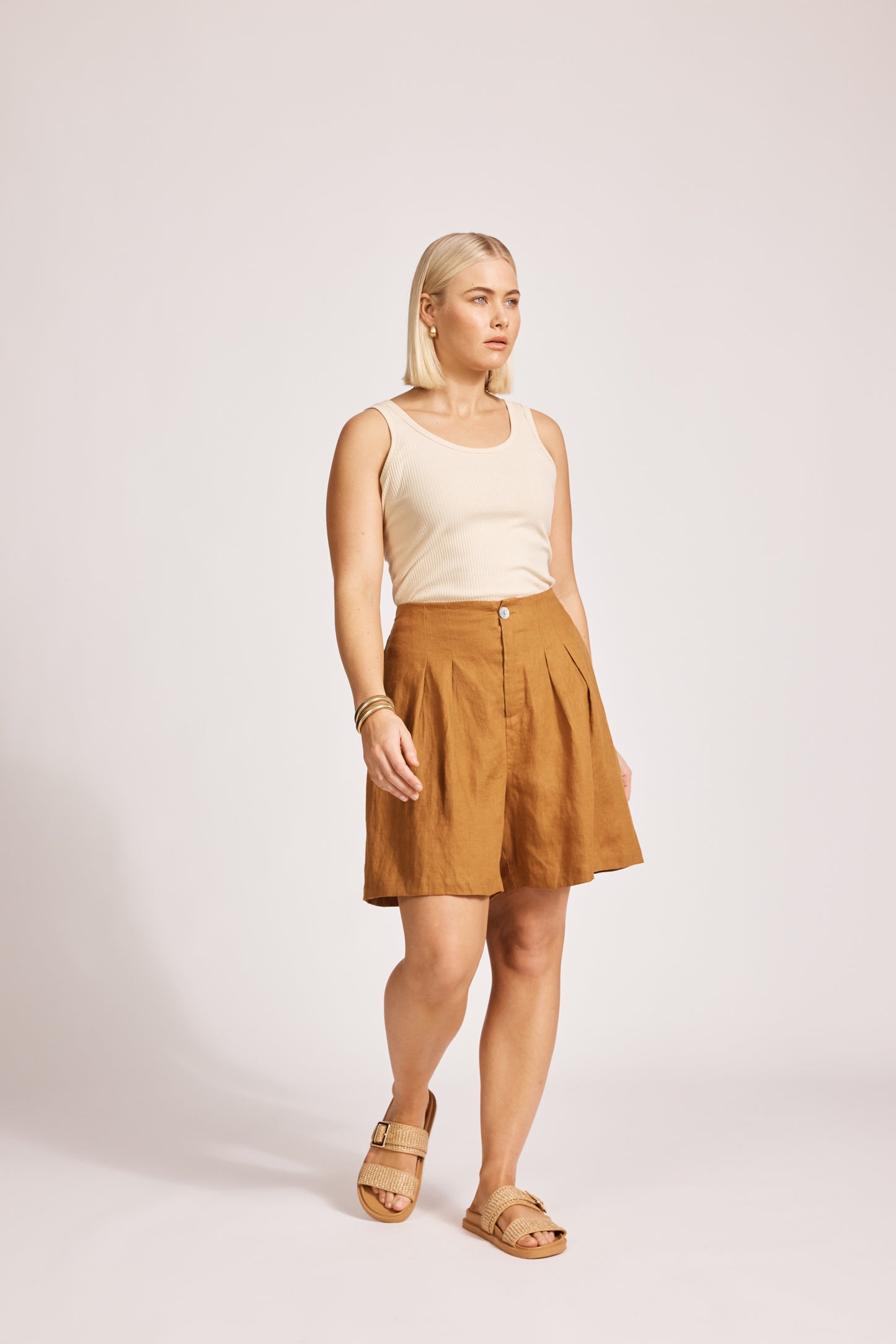 Miramar Short -Caramel