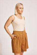 Miramar Short -Caramel