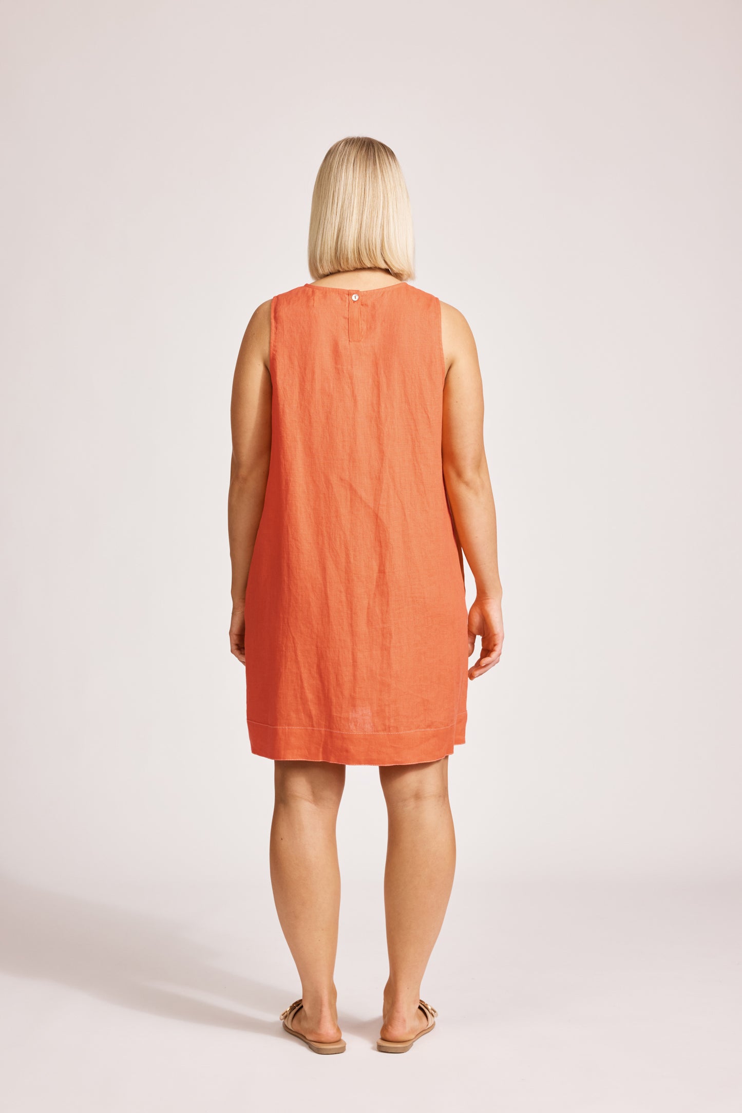 Miramar tank dress - Coral