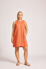 Miramar tank dress - Coral