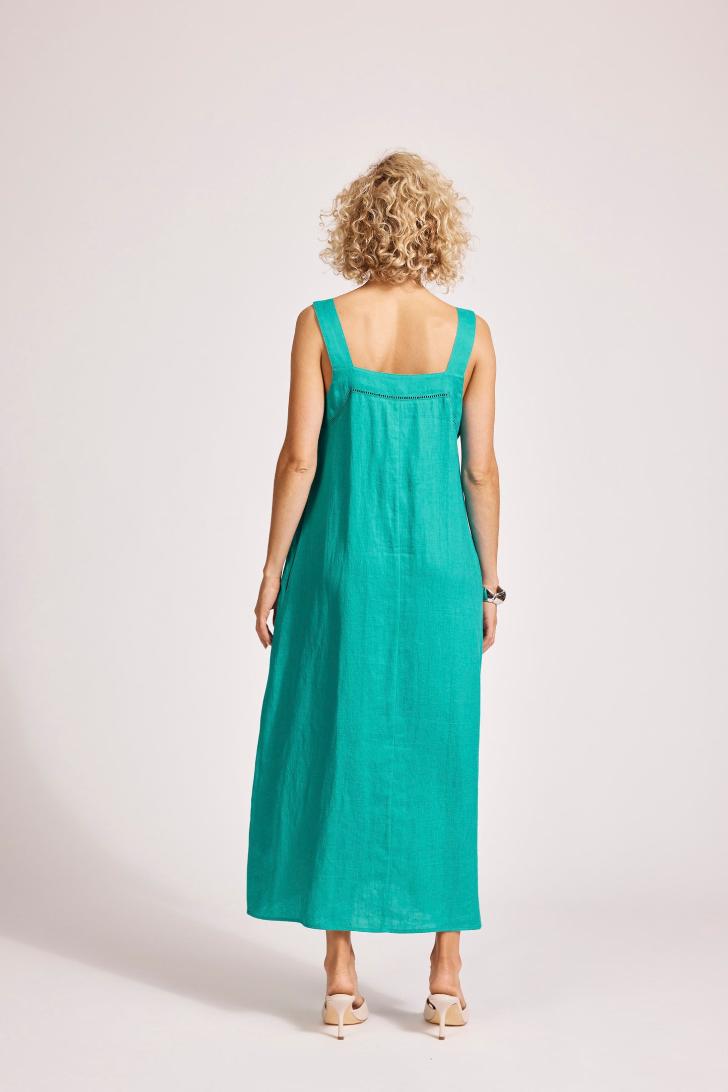 Miramar Tank Maxi Dress - Lagoon