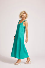 Miramar Tank Maxi Dress - Lagoon