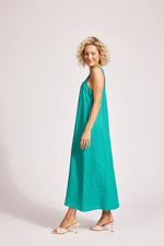 Miramar Tank Maxi Dress - Lagoon