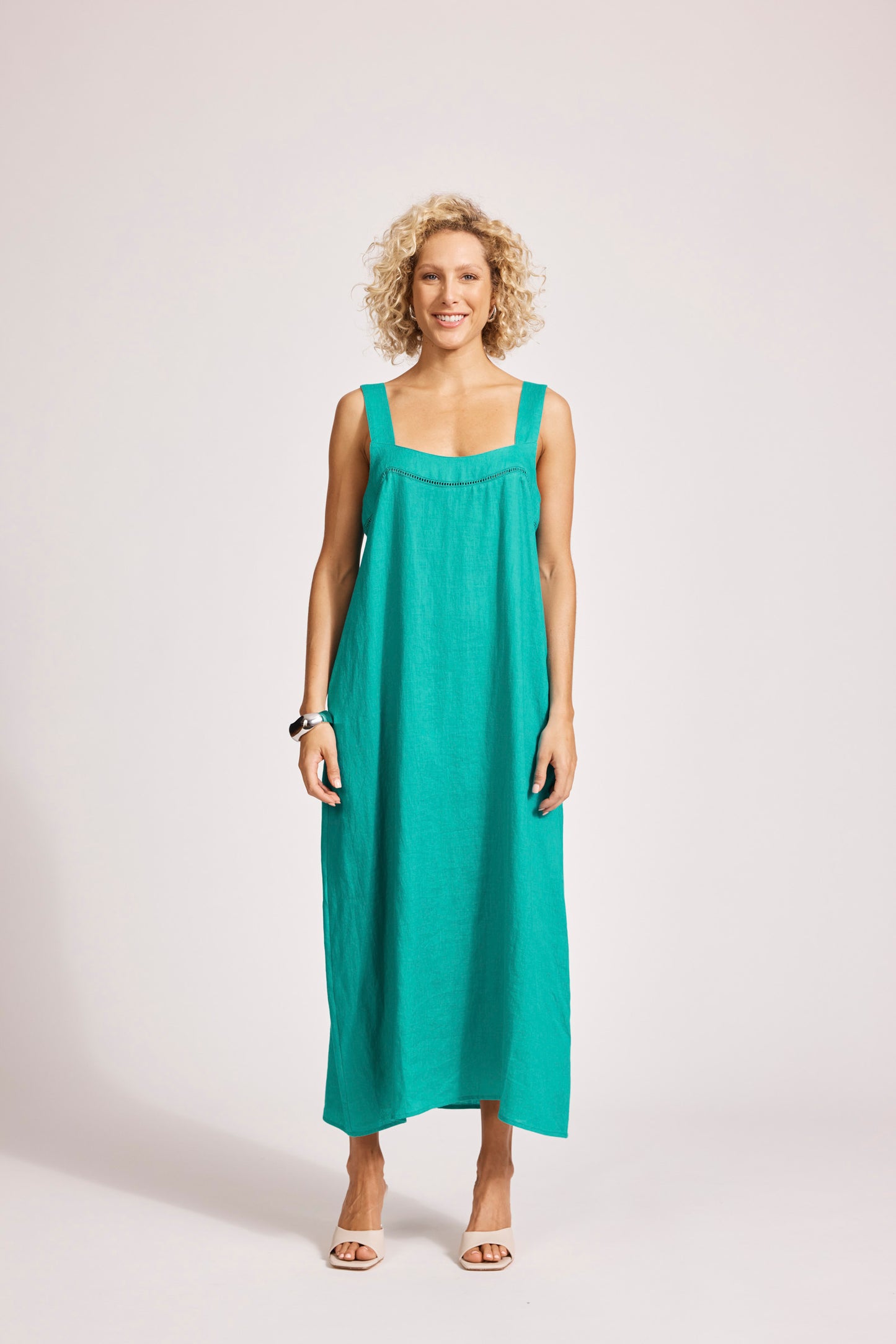 Miramar Tank Maxi Dress - Lagoon