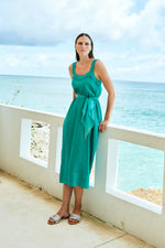 Miramar Tank Maxi Dress - Lagoon