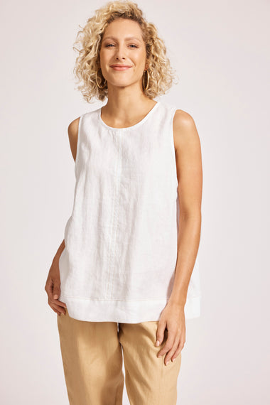 Miramar Tank Top - White