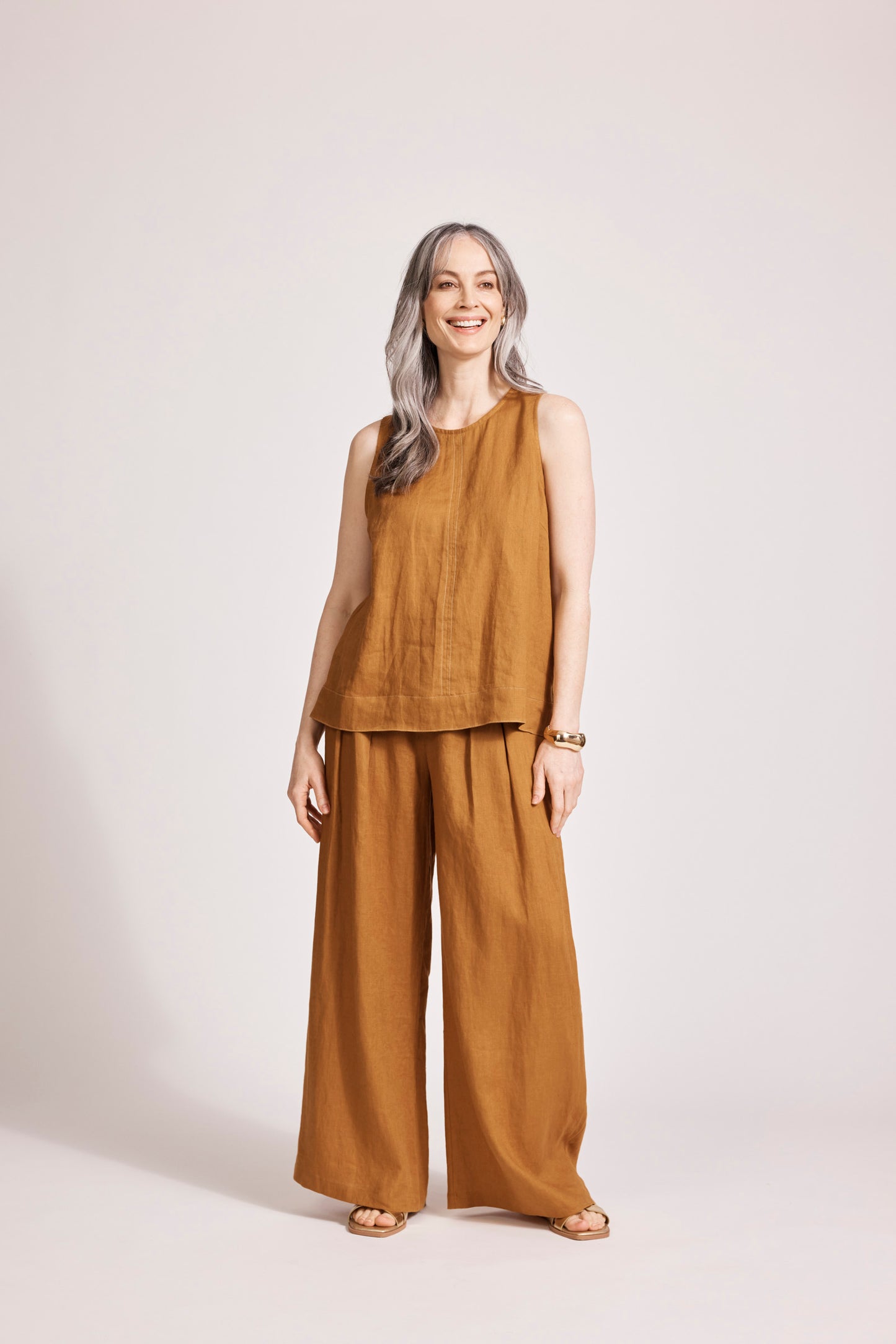 Miramar Tank Top - Caramel