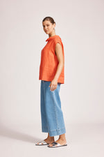 Miramar Top - Coral