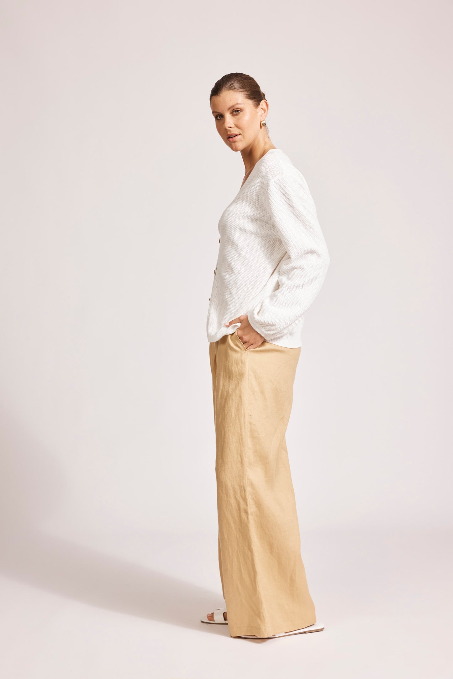 Artemis Knit Cardigan - Coral