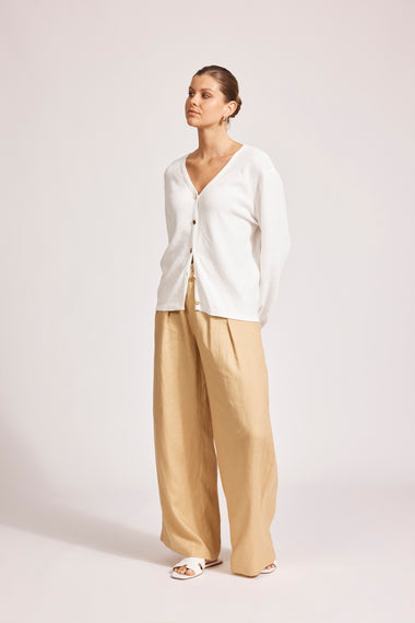 Artemis Knit Cardigan - White