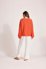 Artemis Knit Cardigan - Coral