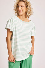 Margherita Stripe T-shirt - Mint