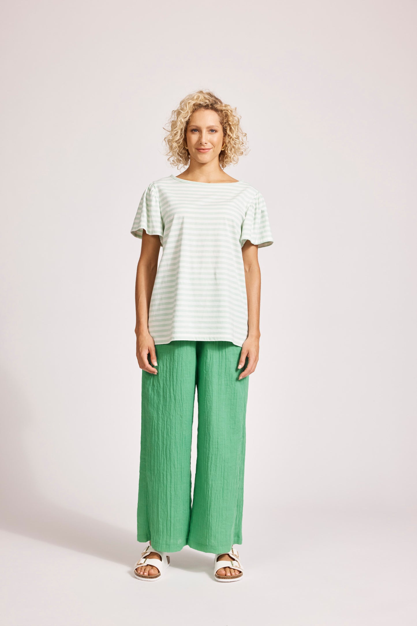 Margherita Stripe T-shirt - Mint