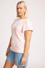 Margherita Stripe T-shirt - Cameo