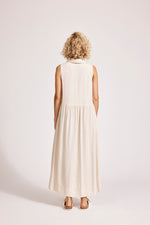 Alesia Sleeveless Shirt Dress - Tusk