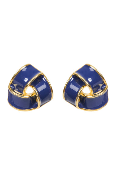 Parisio Twist Earring - Indigo