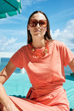 Miramar Necklace - Coral