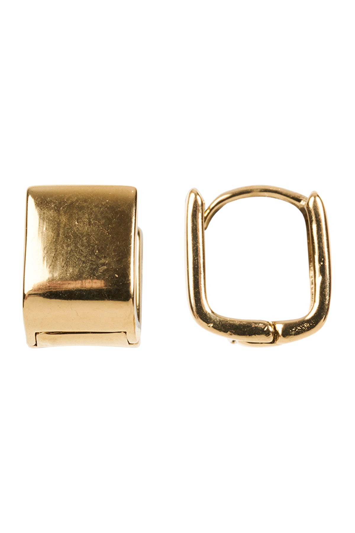 Del Ray Earrings - Square Hoop
