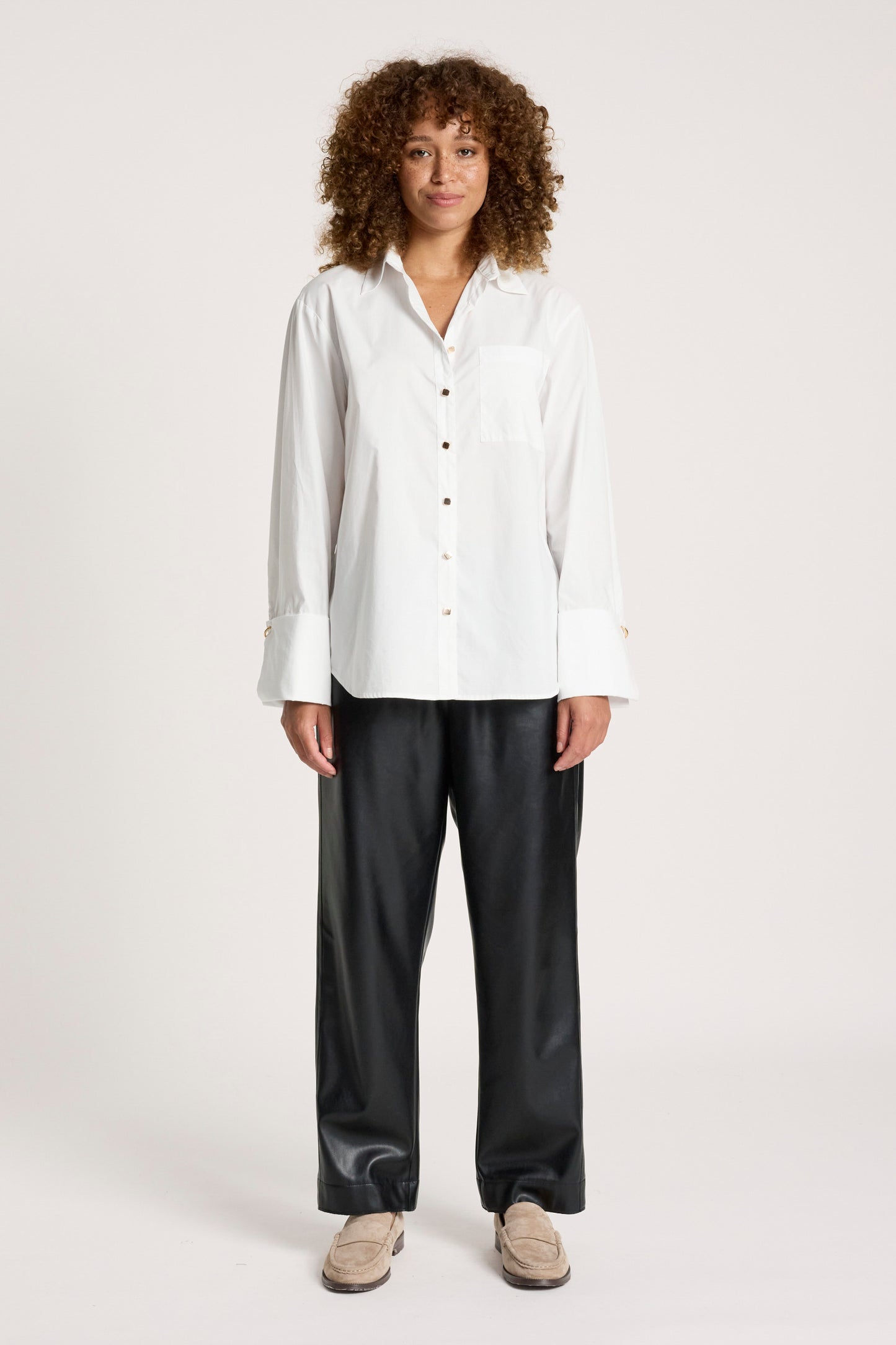 Lozen Shirt from Eb+Ive - White