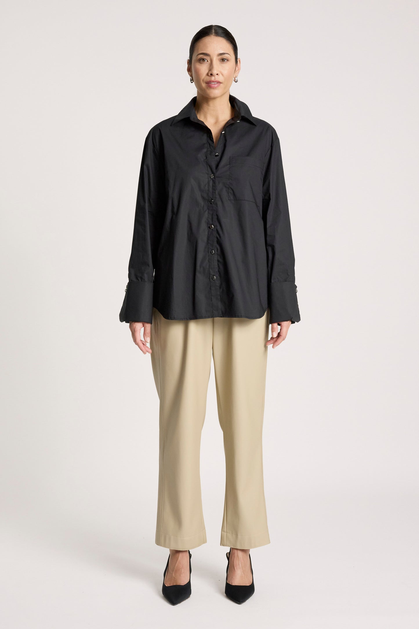 Lozen Shirt from Eb+Ive - Black