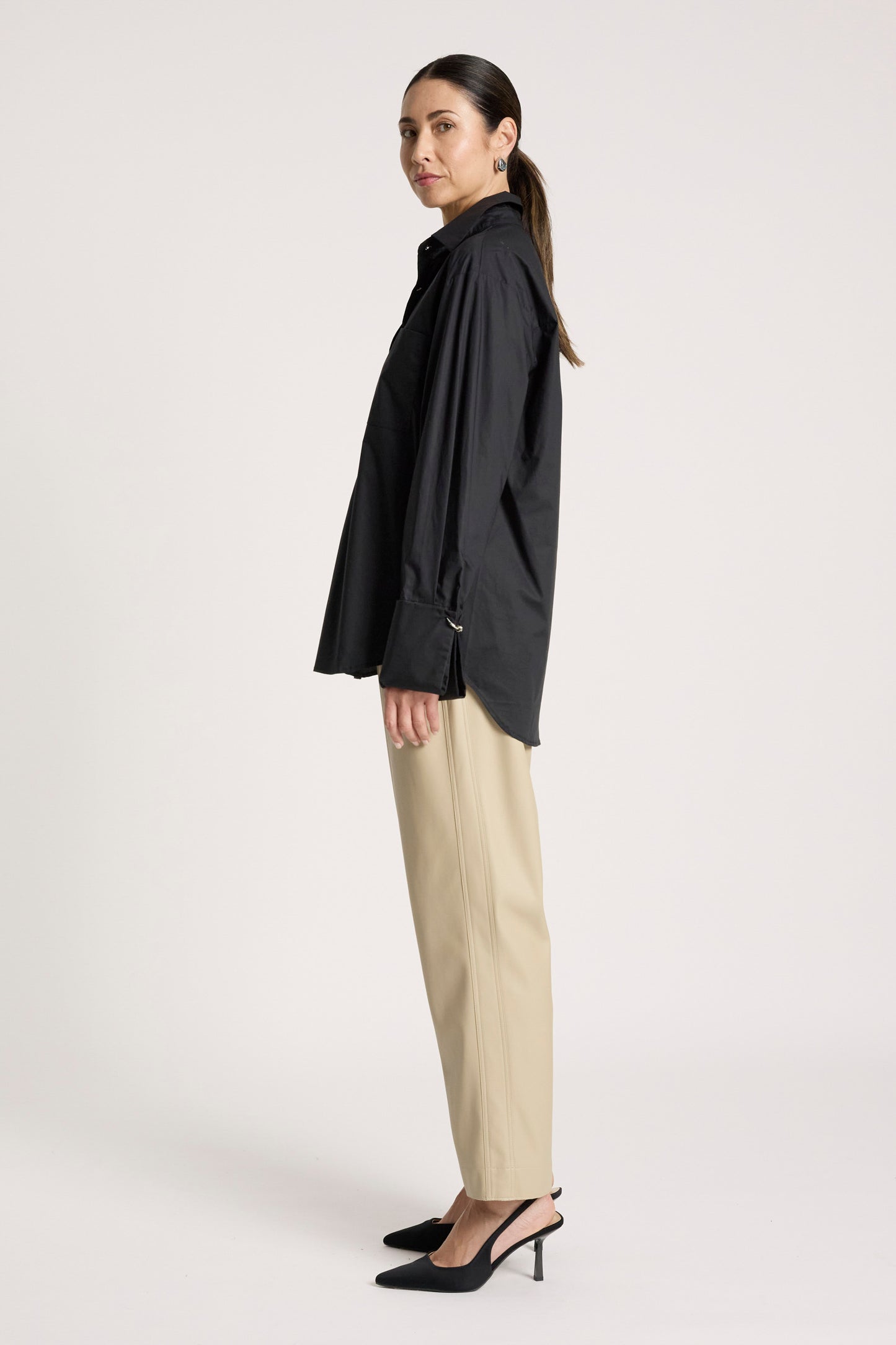 Lozen Shirt from Eb+Ive - Black