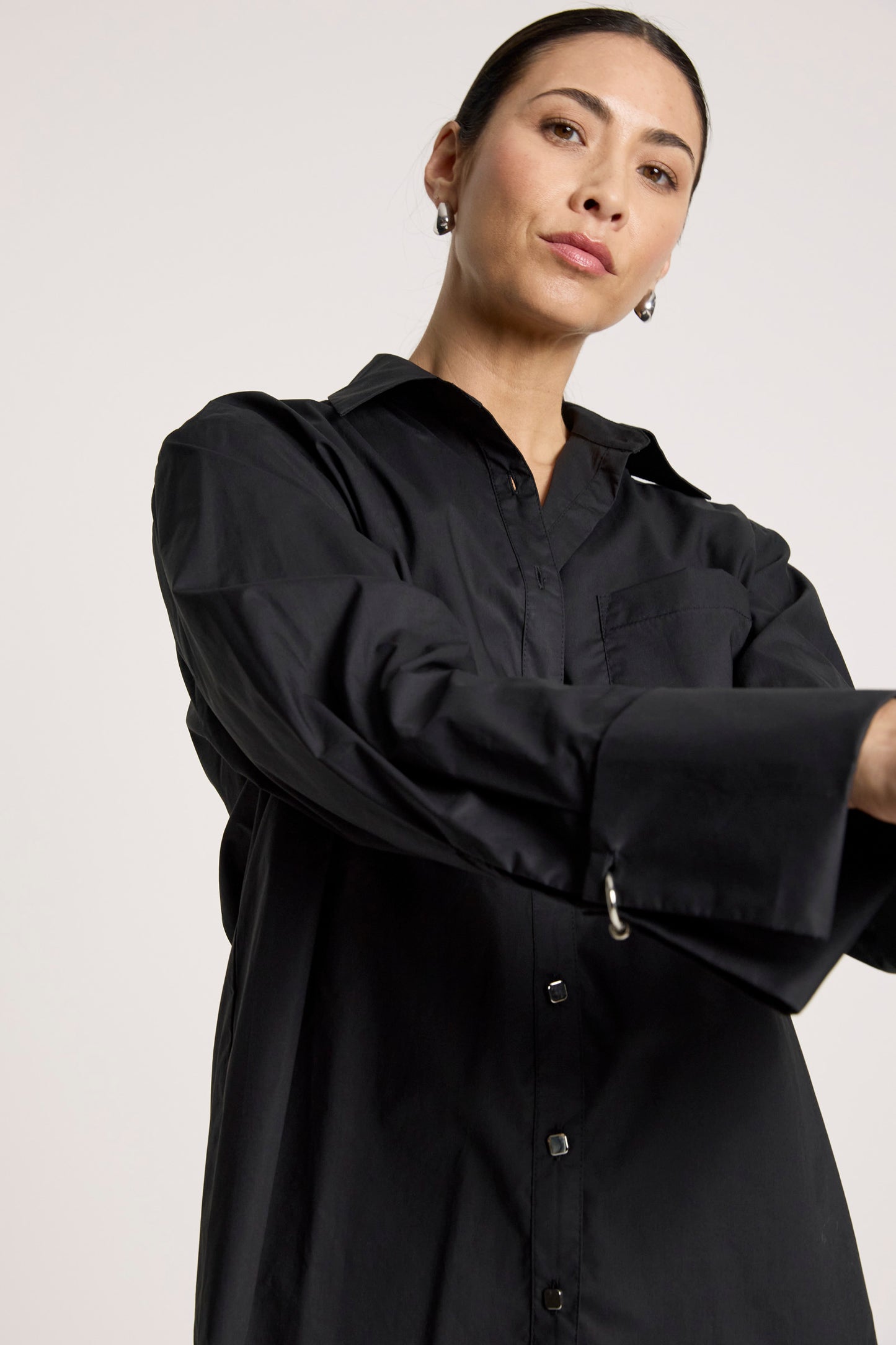 Lozen Shirt from Eb+Ive - Black