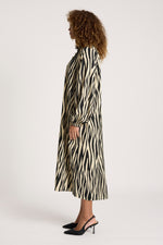 Bajau Button Dress from Eb+Ive - Savannah print