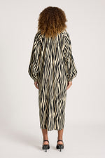 Bajau Button Dress from Eb+Ive - Savannah print