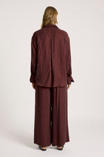 Calista Pant from Eb+Ive- Mahogany