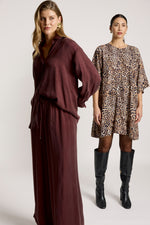 Calista Pant from Eb+Ive- Mahogany