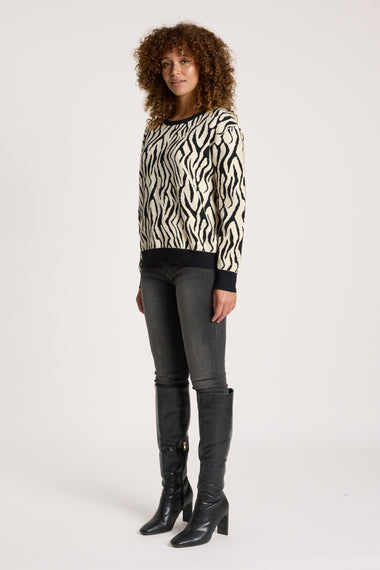 Zala Jumper from Eb+Ive - Savannah Print