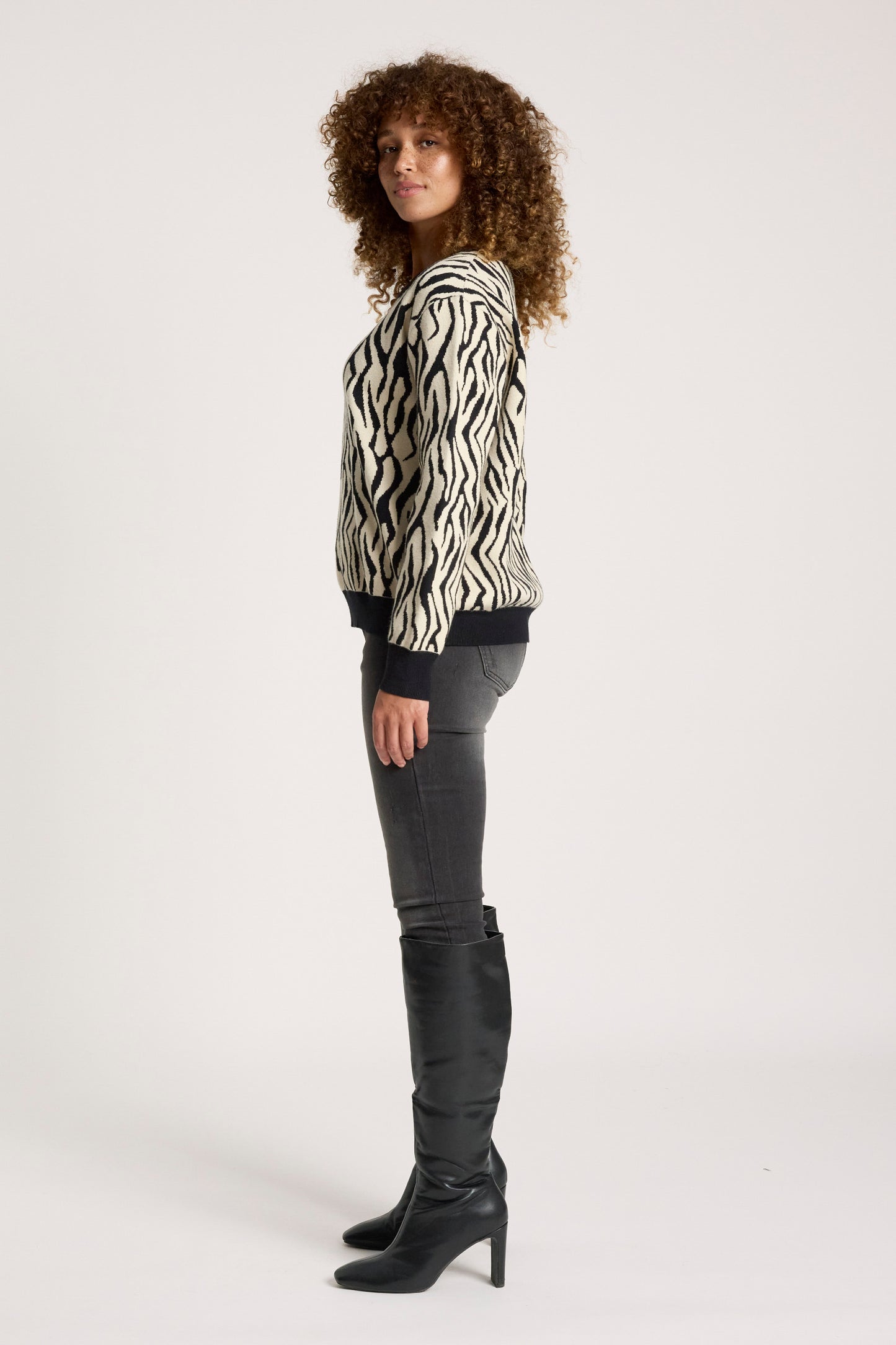 Zala Jumper from Eb+Ive - Savannah Print