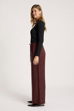 Calista Pant from Eb+Ive- Mahogany