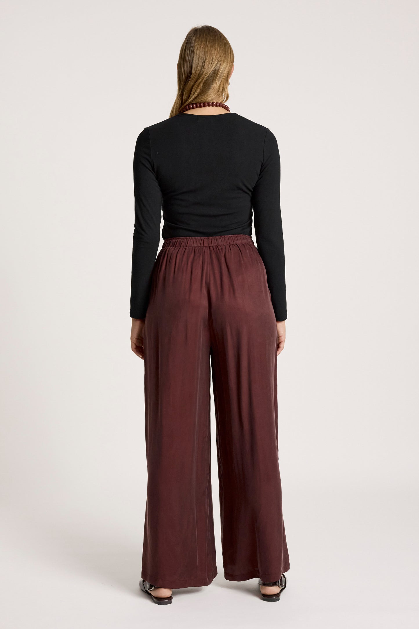Calista Pant from Eb+Ive- Mahogany