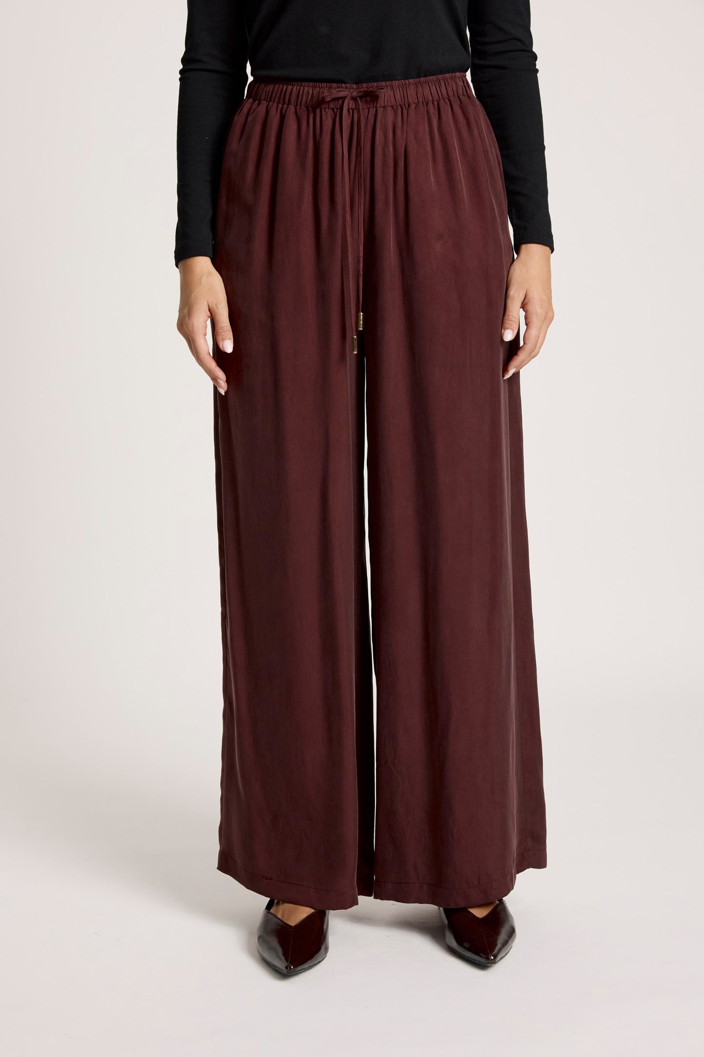 Calista Pant from Eb+Ive- Mahogany