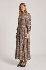 San Maxi Dress from Eb+Ive - Nomad print