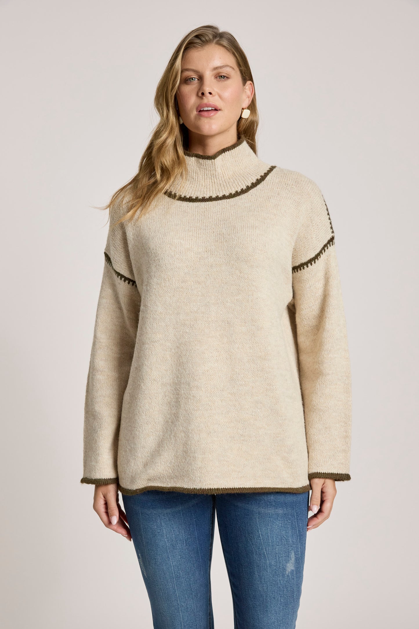 Orin Jumper from Eb+Ive - Dune/Olive