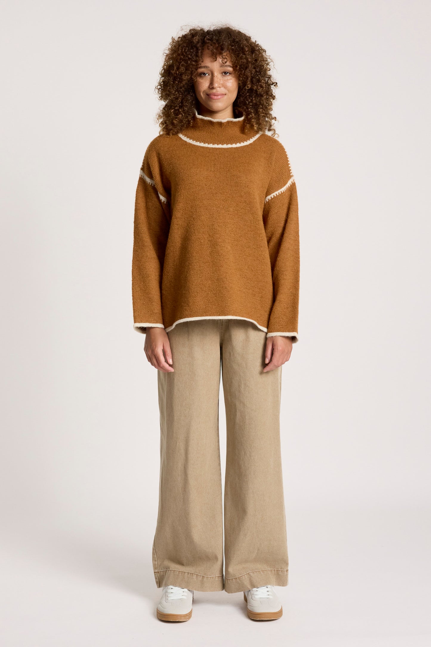 Orin Jumper from Eb+Ive - Caramel/Dune
