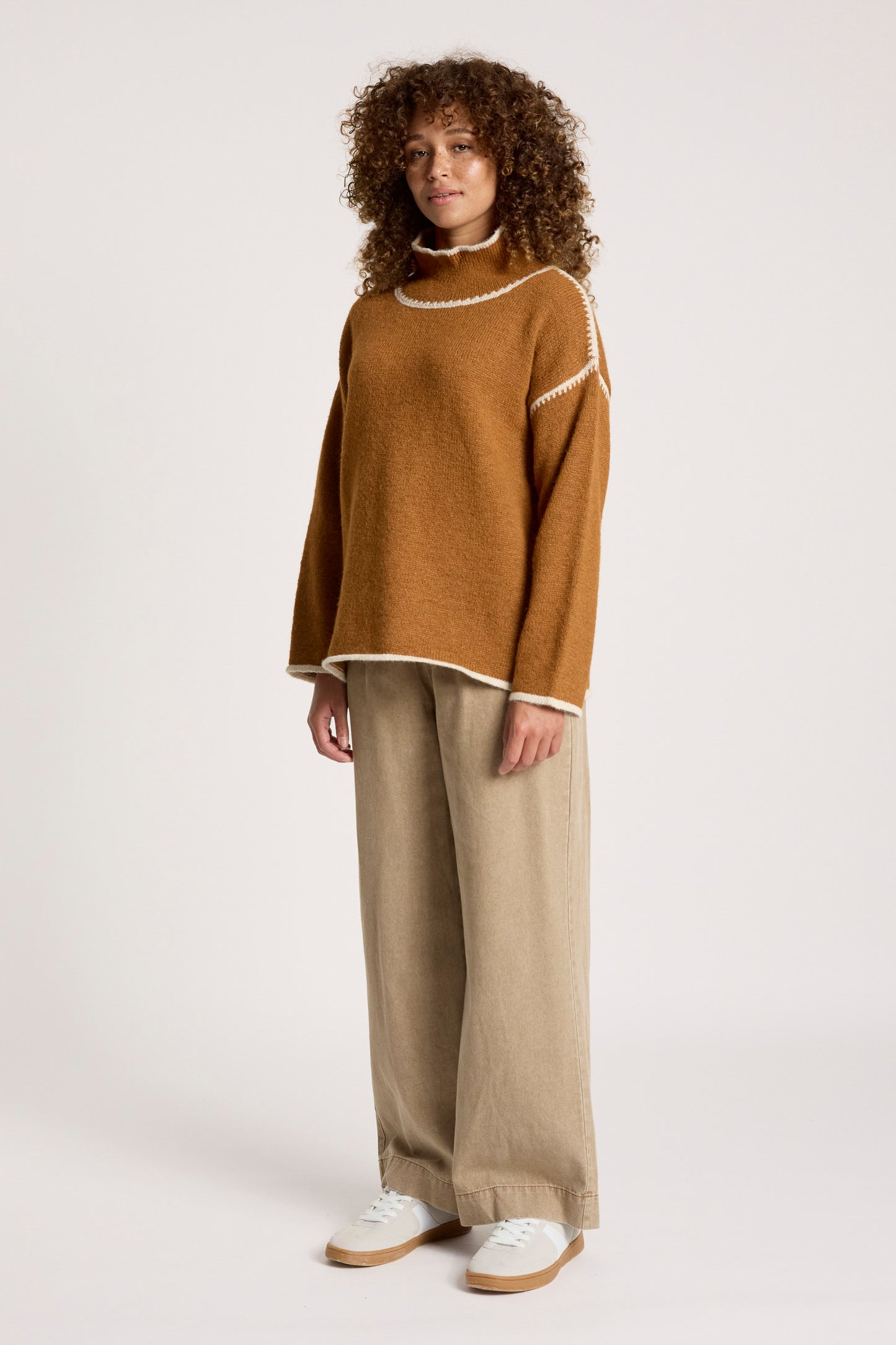 Orin Jumper from Eb+Ive - Caramel/Dune