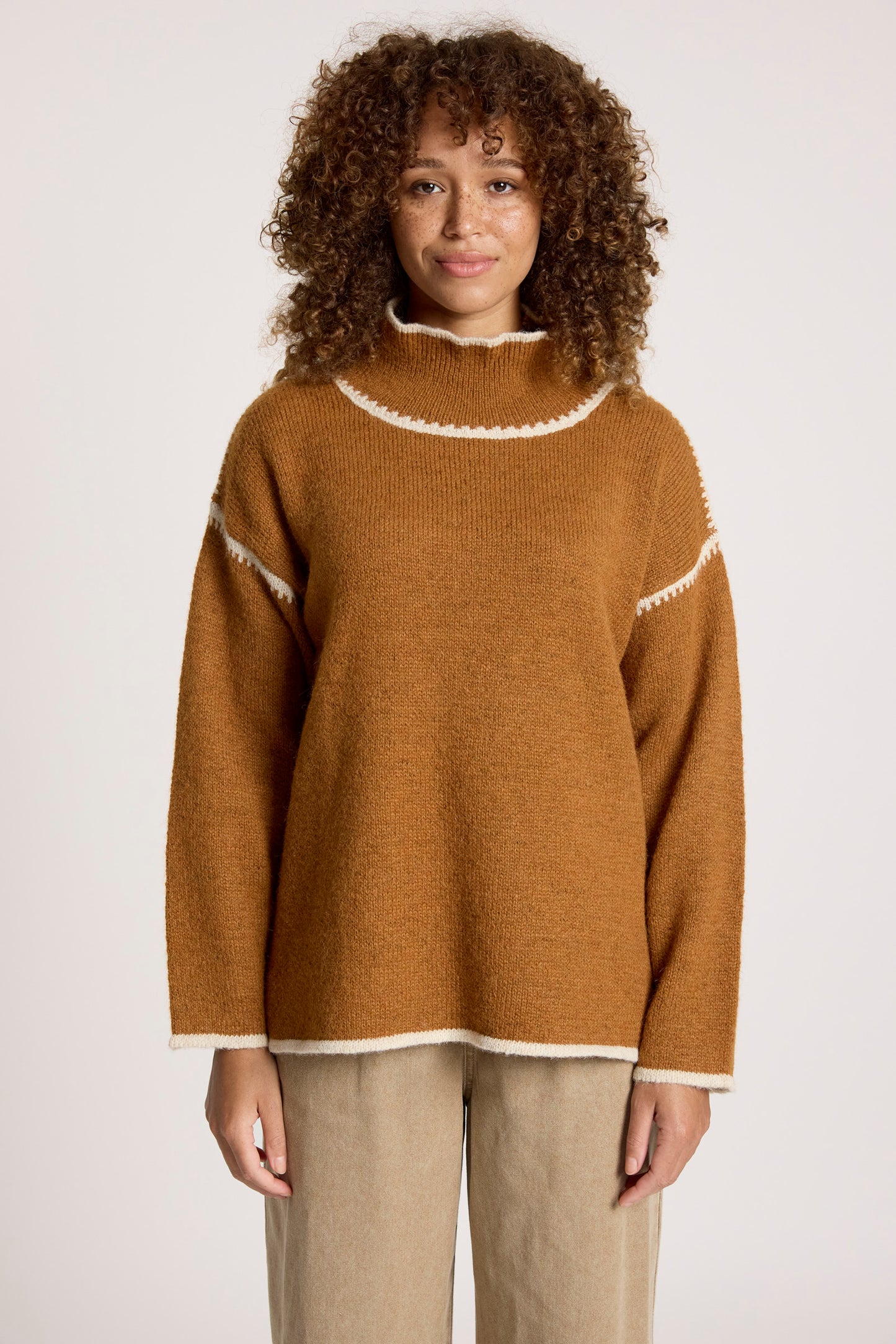 Orin Jumper from Eb+Ive - Caramel/Dune