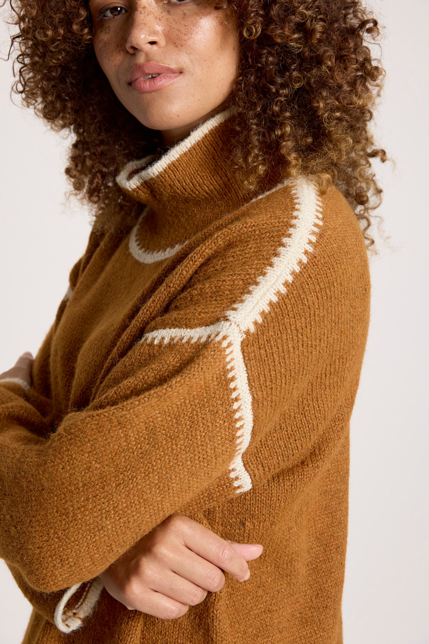 Orin Jumper from Eb+Ive - Caramel/Dune