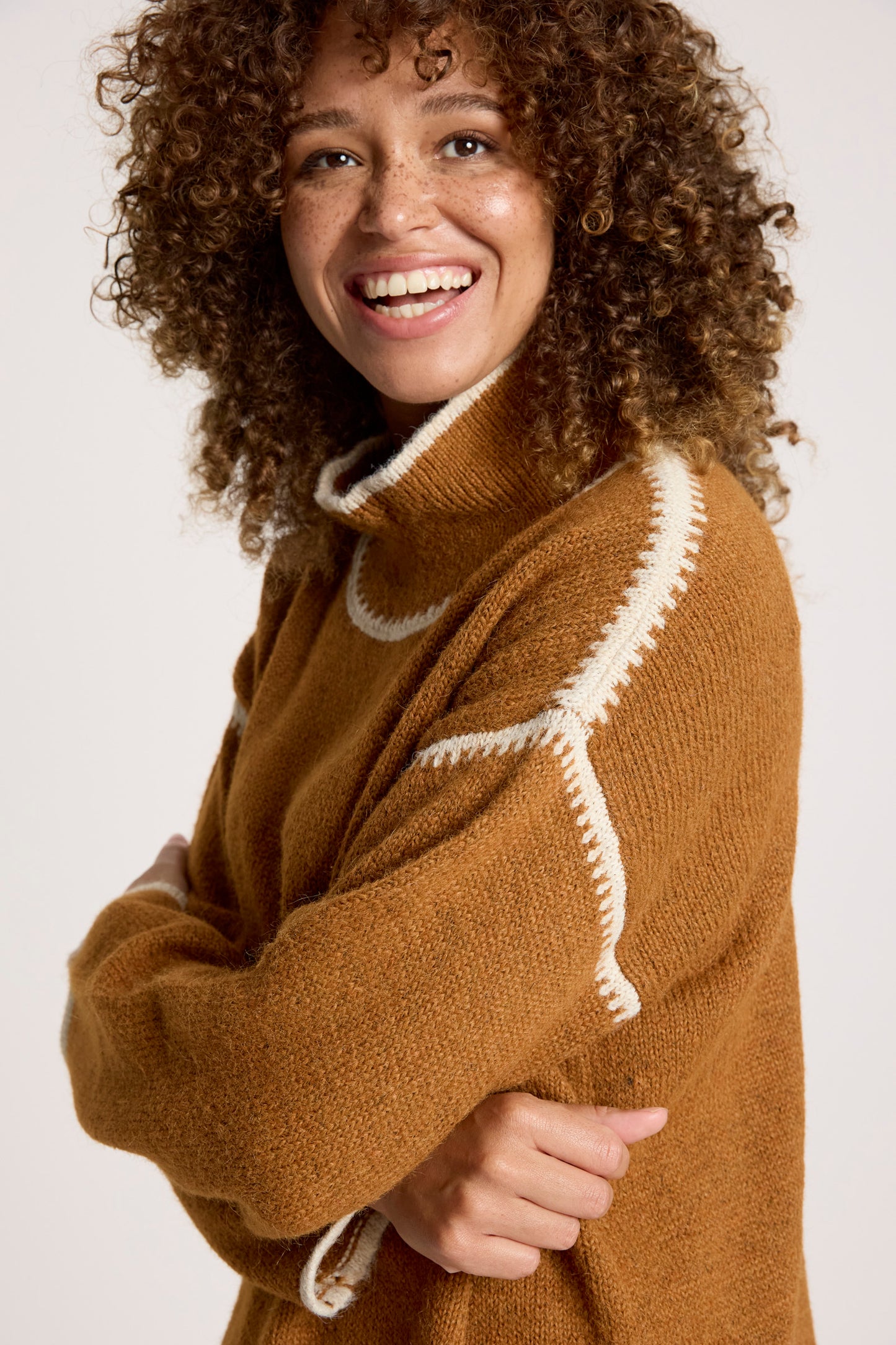 Orin Jumper from Eb+Ive - Caramel/Dune