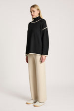 Orin Jumper from Eb+Ive - Black/Dune