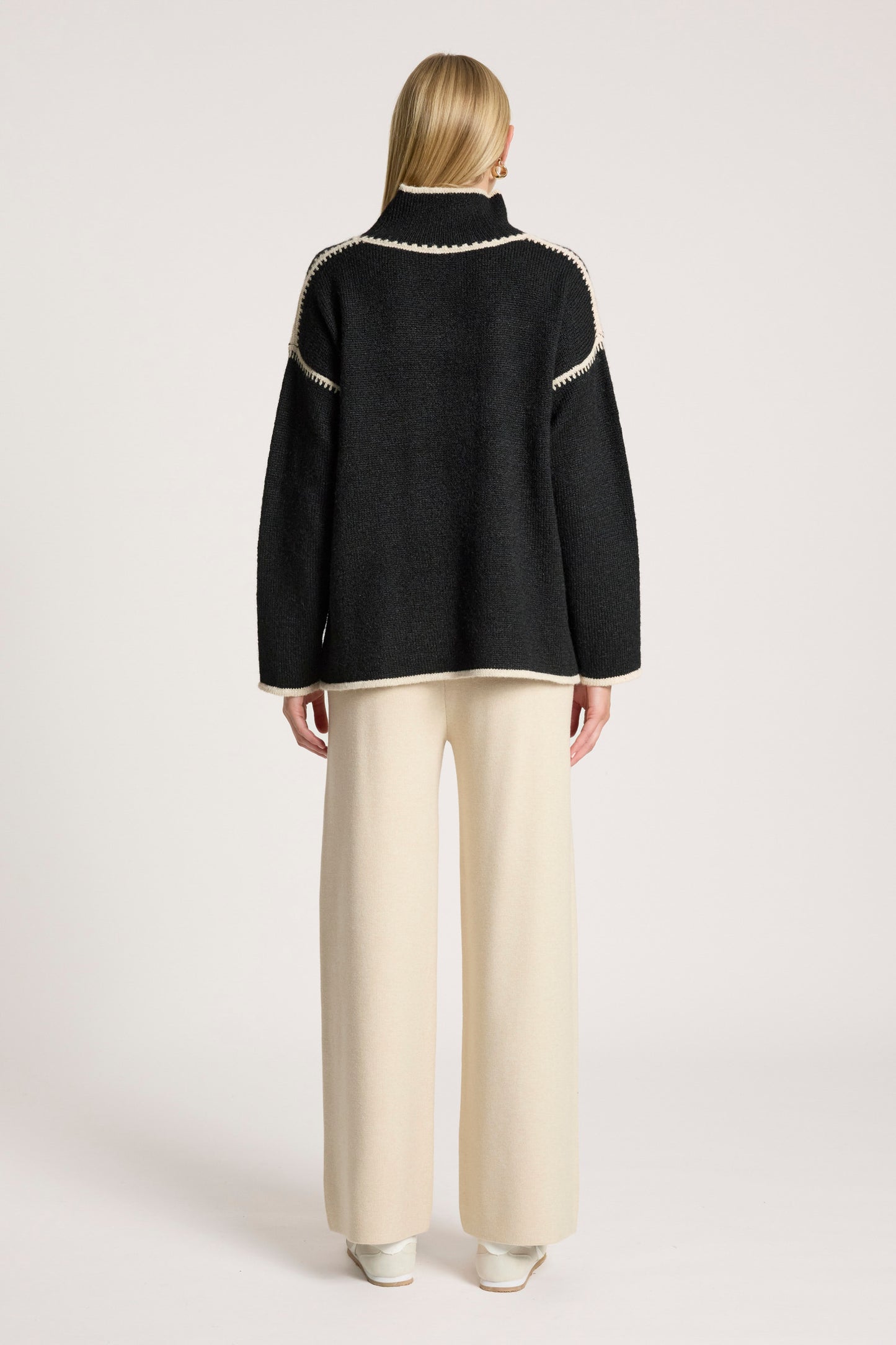 Orin Jumper from Eb+Ive - Black/Dune