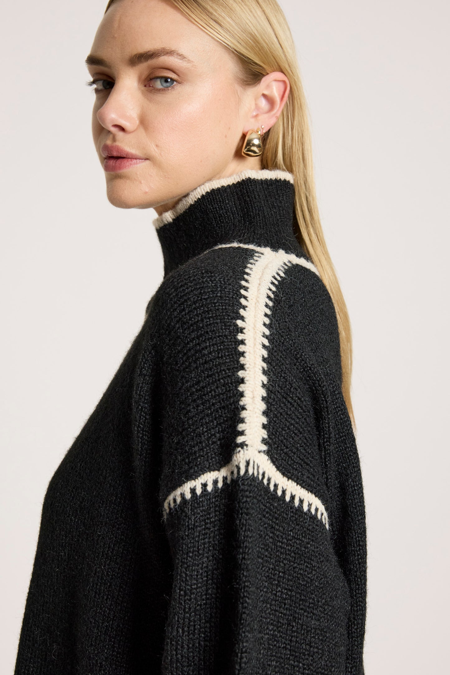 Orin Jumper from Eb+Ive - Black/Dune